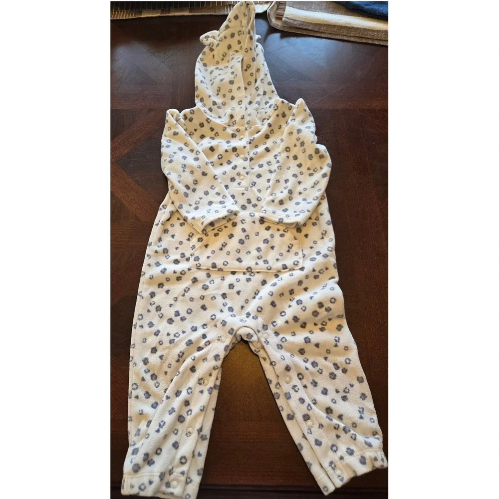 Carters Child of Mine Baby‎ Girl 5pc Lot 6-9M Sleepers Bodysuit Leggings Floral